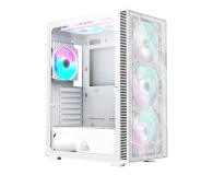 Obudowa Montech X3 Glass White